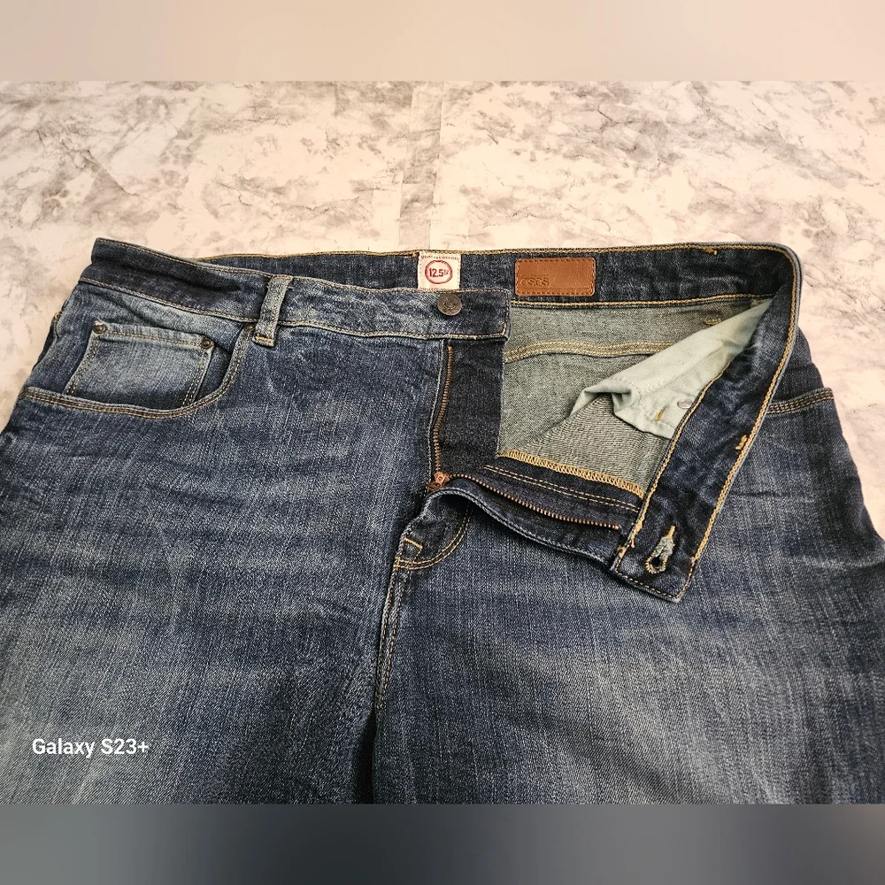 ASOS Acid Wash Denim Bermudas Shorts Size 36W